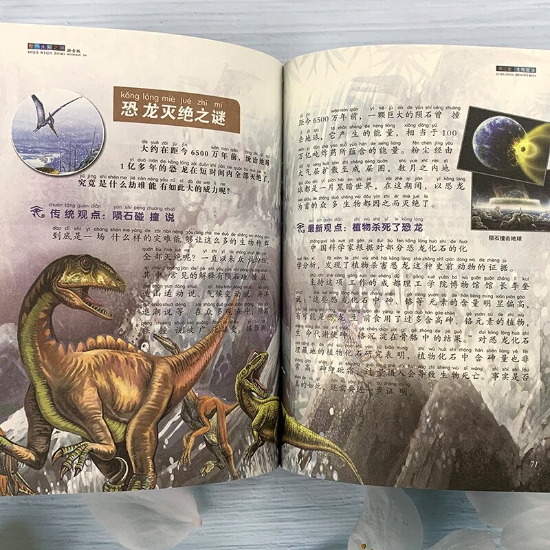 [正版]世界未解之谜 彩图拼音版大开本 儿童文学注音版一二三年级小学生课外阅读书籍6-7-8周岁少儿读物校园成长励志幼高清大图