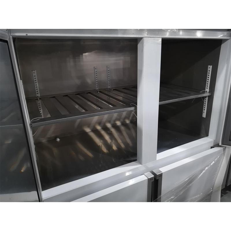 四门冰箱商用四开门冰箱全铜管立式冰柜厨房冰柜(1200*700*1950)