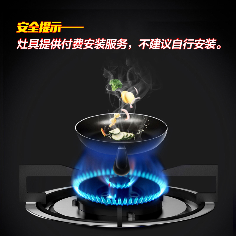 志高(CHIGO) H129 单眼燃气灶具(液化气) 家用煤气灶台式嵌入式节能猛火燃气灶