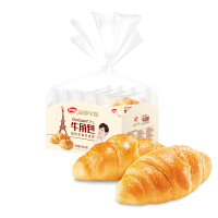 达利园 糕点 面包 零食 牛角包8枚160g(品质早餐)