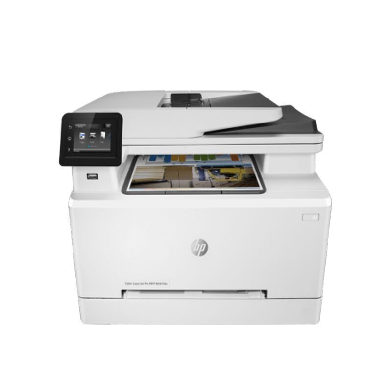 惠普HP LASERJET PRO M281FDN A4彩色多功能一体机 打印复印扫描传真网络打印 自动双面打印套餐一