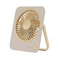 桌面小风扇超薄静音迷你便携式办公室桌上大风力可折叠随身手持usb充电风扇小型吊挂厨房学生宿舍可爱电风扇3759A 充插两用【F59灰】无线长续航+10倍冷风+消音无躁+可拆
