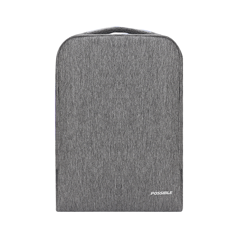 觅果(MIGUO) 通用笔记本电脑包 大容量 多隔层 简约时尚 防水耐磨 轻薄双肩包图片