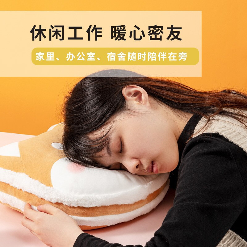 名创优品 (miniso) 柴犬系列-趣味阿柴系列-萌趣抱枕