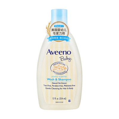Aveeno艾惟诺婴儿每日倍护洗发沐浴露 354ml