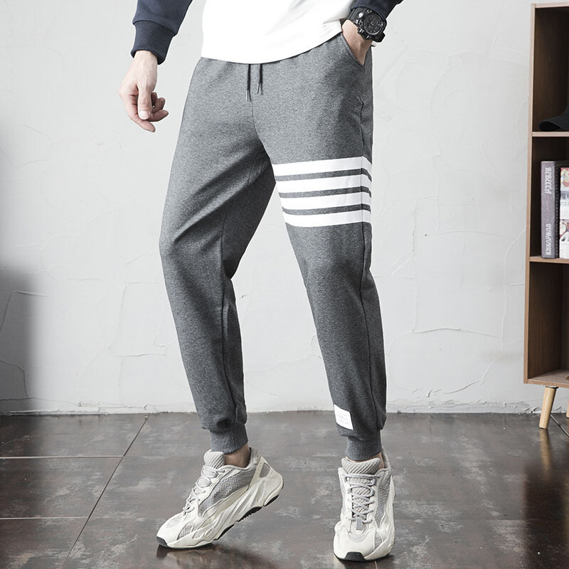 珂卡慕kekamu男士卫裤运动裤休闲裤男运动裤跑步时尚卫裤男