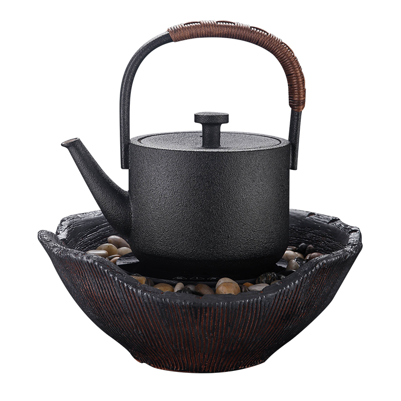 电陶炉家用煮茶器妖怪静音台式老岩泥茶艺炉陶壶泡茶器