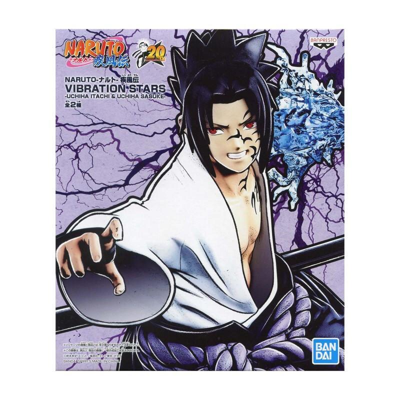 万代火影忍者手办眼镜厂vibrationstars宇智波佐助千鸟咒印b款佐助