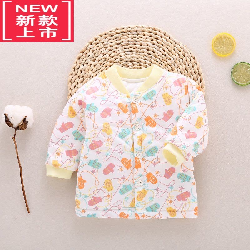可莉允婴儿棉衣棉服上衣夹棉内胆女童宝宝棉袄冬季加厚男童儿童外套图片