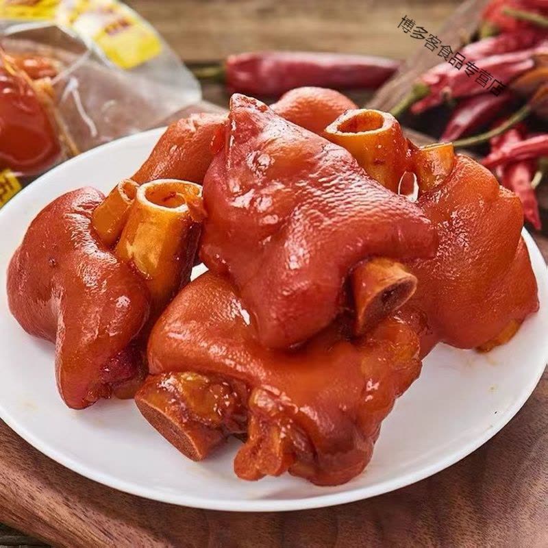 猪蹄酱卤猪脚香辣味小包装五香味麻辣即熟食小吃零食品图片