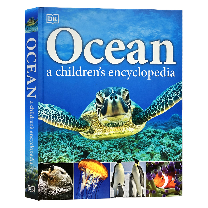 [正版]DK 海洋儿童百科全书 Ocean A Children’s Encyclopedia 英文原版 海洋生物启蒙