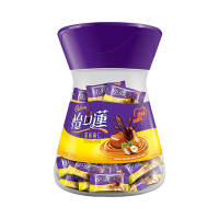 怡口莲 榛仁味巧克力味夹心太妃糖300g/罐 亿滋出品