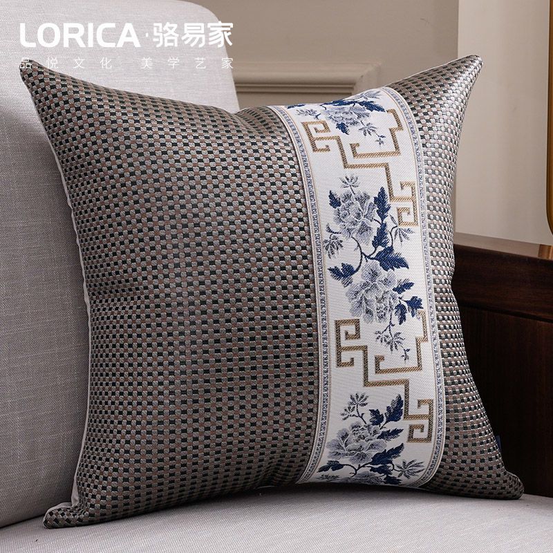 抱枕中式客厅沙发夏季冰丝靠枕座椅靠背垫子床头大号靠垫腰枕800_800