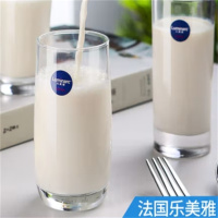 乐美雅 玻璃杯 132*69.2mm 牛奶杯 饮料杯