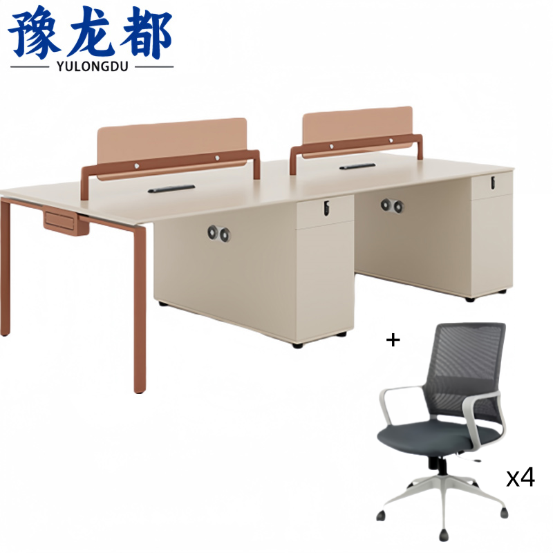 豫龙都 职员桌椅高清大图
