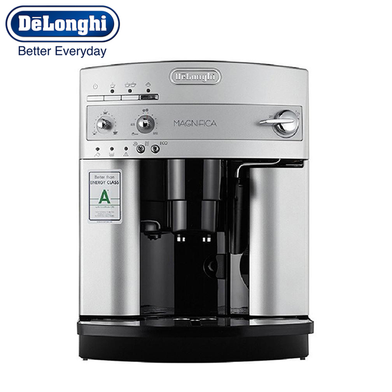 德龙(Delonghi)ESAM3200.S全自动咖啡机 卡布奇诺蒸汽奶泡系统 现磨高压萃取 意式浓缩家用办公室咖啡机