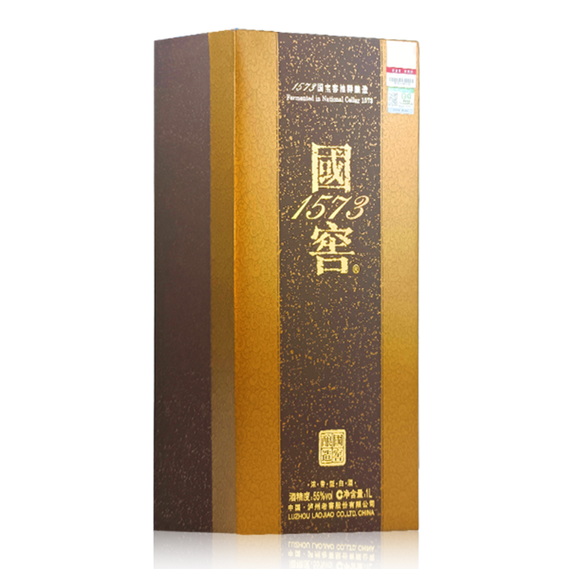 国窖1573金榜题名55度1L浓香型白酒*1瓶高清大图