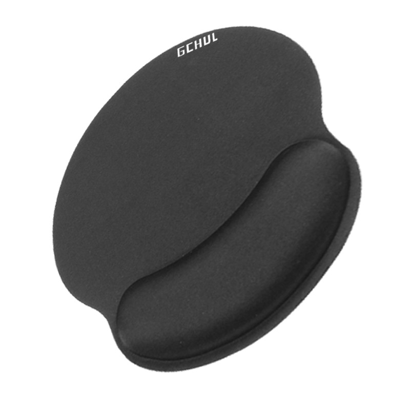 杰储(GCHUL) D230 橡胶记忆棉有护腕 鼠标垫 (计价单位:个) 黑色高清大图