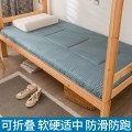 【南极人】床垫软垫宿舍单人学生家用榻榻米垫子硬垫褥子垫被夏季加厚_798 180x200cm【双人床】四季通用 小蓝格【床垫】