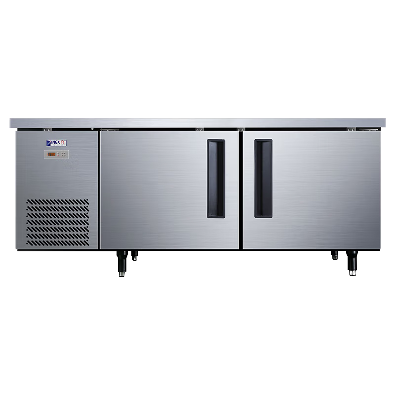 星星(XINGX) TC-18TE厨房工作台商用铜管展示柜全冷冻冰柜商用不锈钢