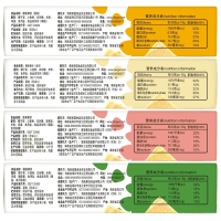 ♥南国(nanguo)食品海南特产椰香薄饼160gx4盒营养早餐椰子薄脆饼干零食 共4盒榴莲味 抖音