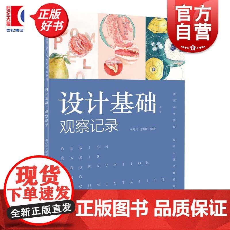 设计基础:观察记录 李丹丹编著吴南妮上海人民美术出版社艺术设计专业书籍图片