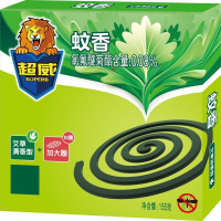 超威微烟蚊香艾草植物加大盘<清香型>10单盘