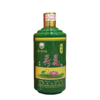 酱香核心产区]贵州茅台镇 杜酱荷花酒 典藏版绿瓶(带酒杯)53度 500ml*6瓶 香柔酱香型