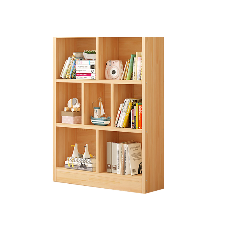 铭羽洋落地书架四层个高清大图