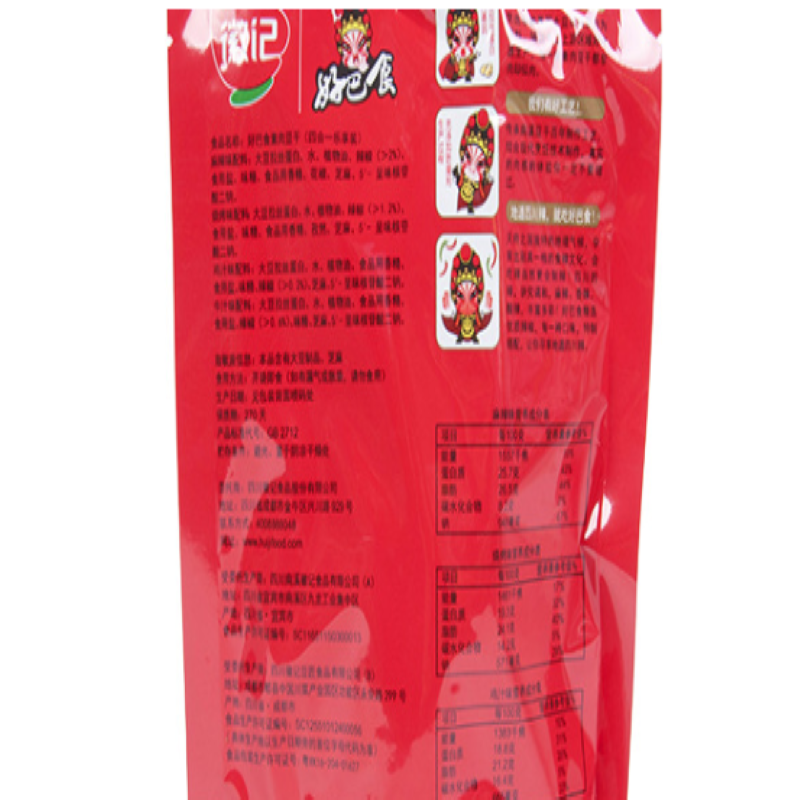 好巴食蛋白素肉(四合一乐享装)180g高清大图