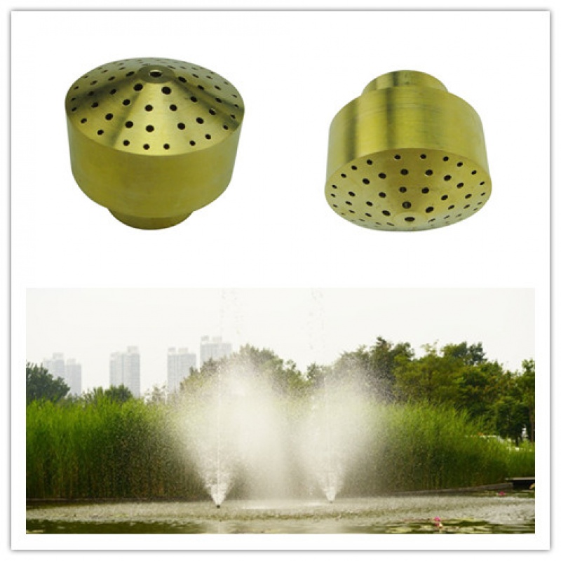 4分全铜礼花喷头园艺水景景观鱼池喷泉喷头莲蓬喷头水池喷水器