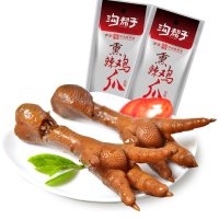 尹家沟帮子熟食 香辣鸡爪25g*10袋 卤味凤爪肉类零食小吃 中华老字号