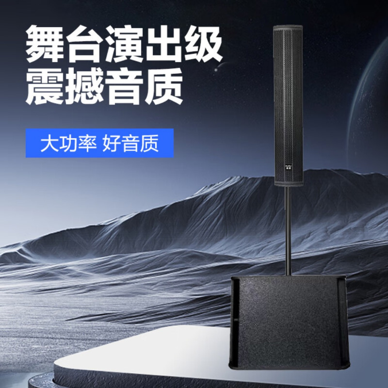 惠度(HuiDu)HY-10专业舞台扩声音箱大小型会议室多功能厅宴会厅大功率音箱娱乐室扩声音响设备