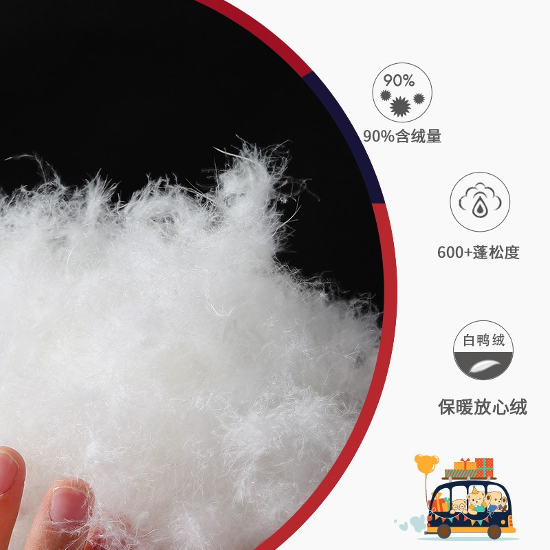 精典泰迪男童羽绒棉服新品儿童连帽加厚保暖棉袄破色撞色外套