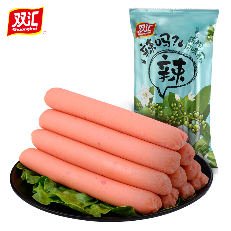 双汇辣吗辣藤椒风味香肠320g