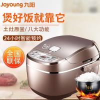 九阳(Joyoung)电饭煲JYF-40FS62 4升 土灶原釜 智能预约 家用多功能 宿舍 智能全自动 电饭锅