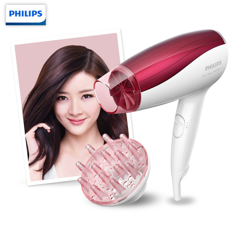 飞利浦(PHILIPS) HP8220/05 1600W 220V 电吹风机 (计价单位:个)白色/红色