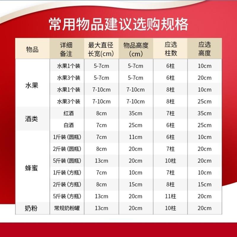 加厚缓冲气柱袋充气柱气泡袋快递填充防摔抗震包装材料酒水保护袋|4柱(内直径约5cm) 内部高15cm(数量100个)