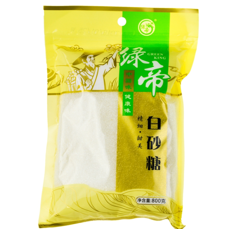 绿帝白砂糖800g/袋