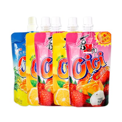 喜之郎 cici果汁果冻爽 混合口味量贩装 150g*5支/袋