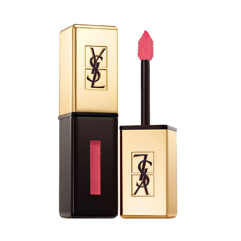 圣罗兰(YSL)唇釉6ml 42# 风情橘红 镜面唇釉唇蜜唇彩 持久保湿滋润