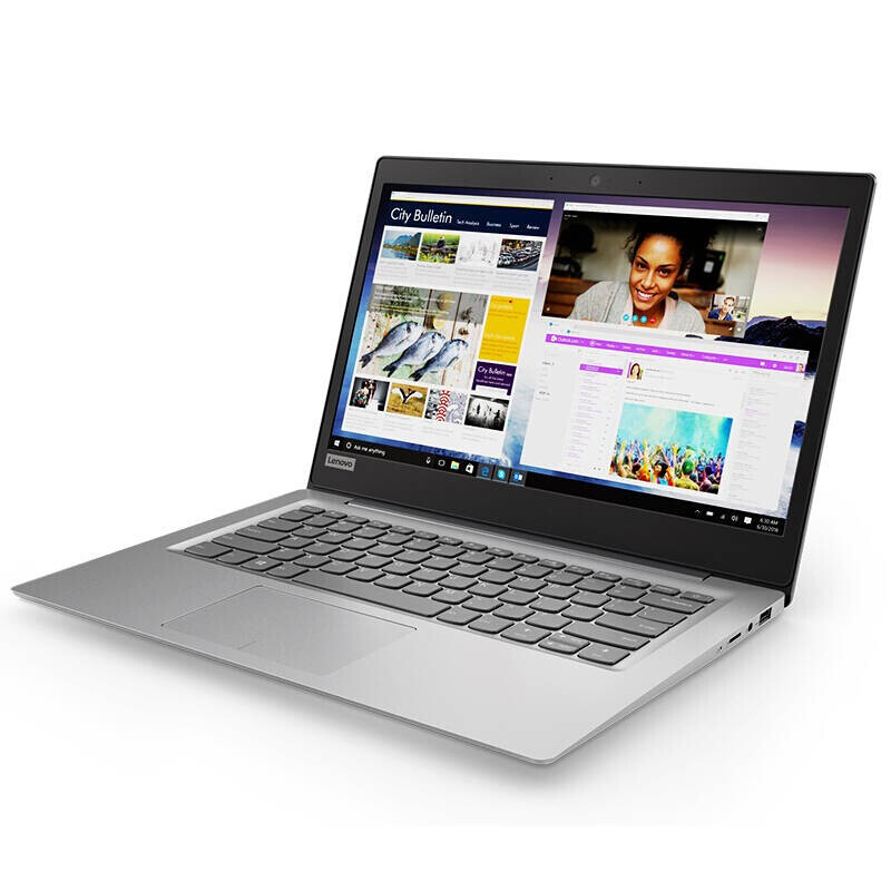 联想(Lenovo)ideapad S130 14英寸笔记本电脑 (N5000 4G 256GB 银色)家用影音商务办公企业采购轻薄本