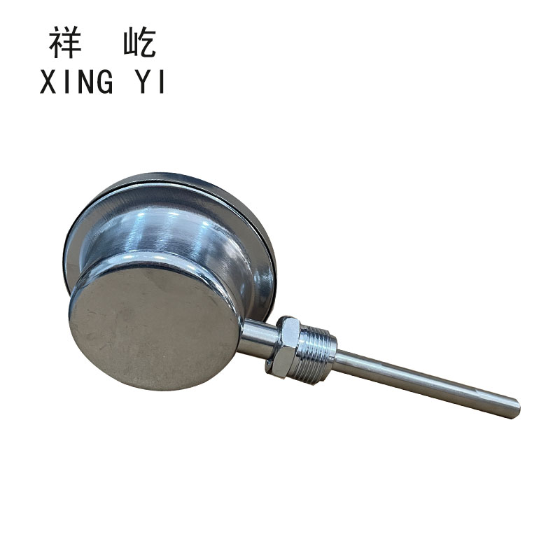 祥屹 双金属温度表 WSS411 0-200度 杆长75MM 块高清大图