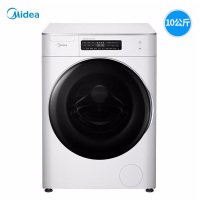 美的（Midea）10公斤全自动滚筒洗衣机 大容量 家用 变频电机静音节能 WIFI智控 MG100T1WDQC