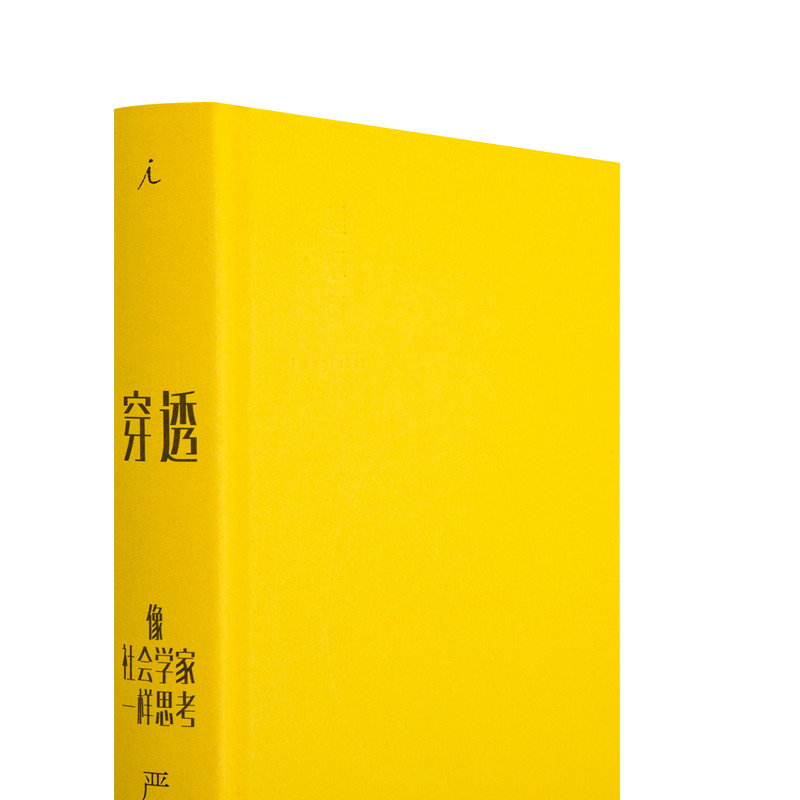 [正版]穿透:像社会学家一样思考 清华大学社会学家严飞著 钱颖一、刘瑜、郝景芳 ,梁文道作序 社会学小说集 书籍高清大图