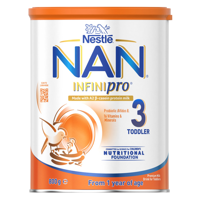 雀巢(Nestle) 澳版升级版超级能恩A2 雀巢 Nestle 超级能恩婴幼儿奶粉3段 800g(1-3岁)