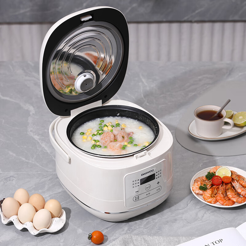 大宇(DAEWOO)电饭煲智能预约多功能上蒸下煮汤粥电饭锅 DYFB-40E29 电饭煲 4L高清大图