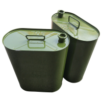 规格【10L（28*13*36cm）】汽车钢桶油箱户外储存备用油桶铁皮桶