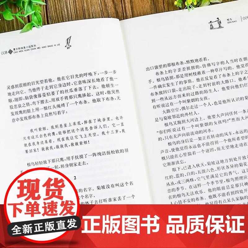 正版曹根鸟 纯美小说集曹系列课外阅读书籍 经典作品配套课本儿童文学获奖作品四五六年级小学生少儿读物高清大图