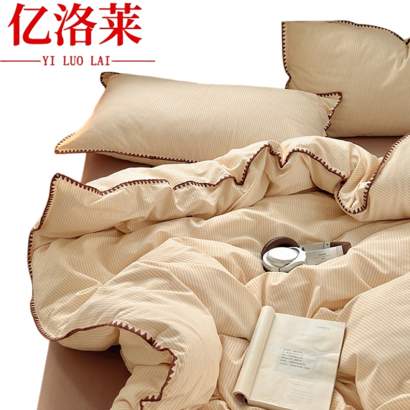 亿洛莱 磨毛三件套 0.9m 套高清大图